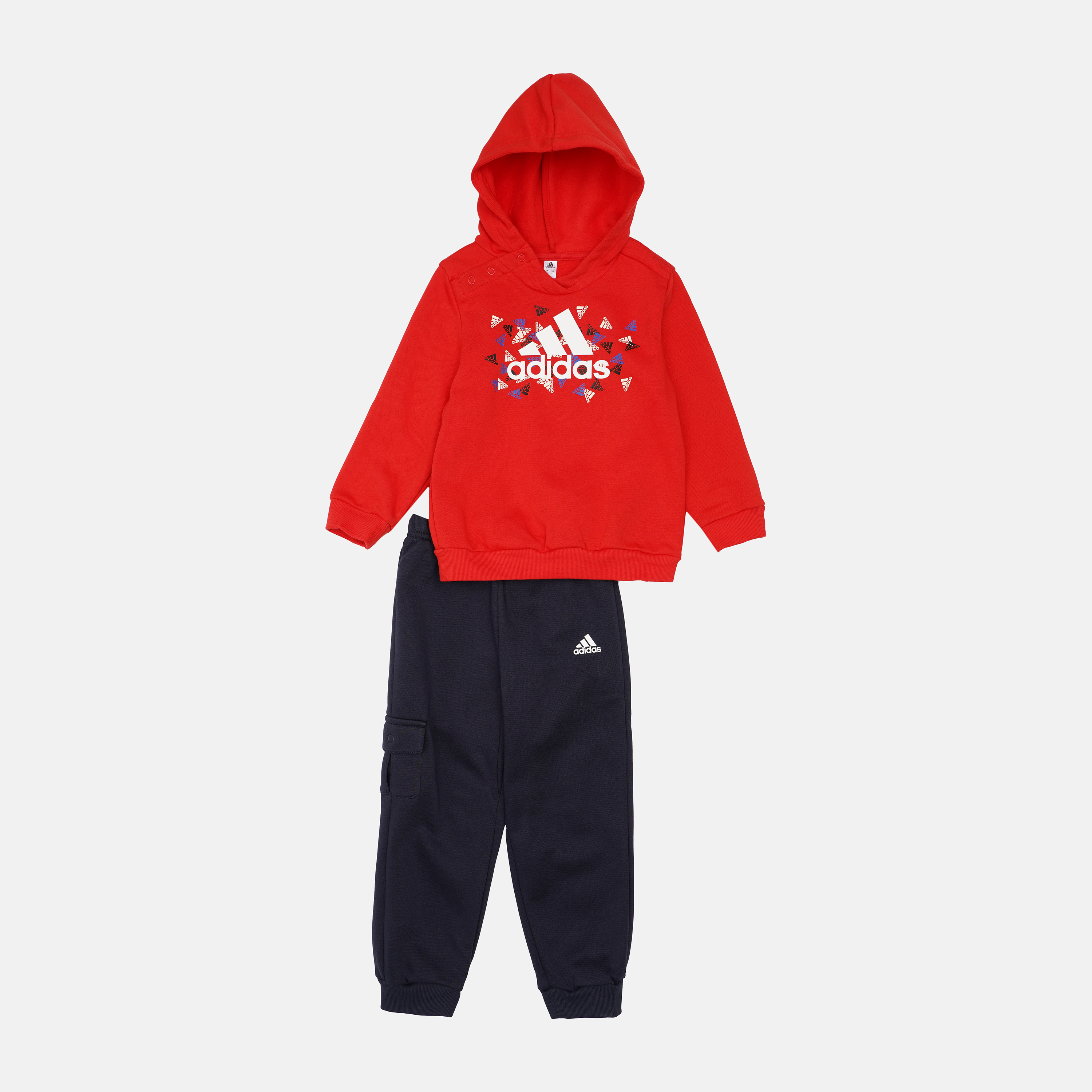 

Спортивный костюм детский Adidas I Bos Gra Jog H28842 98 см Vivred/White