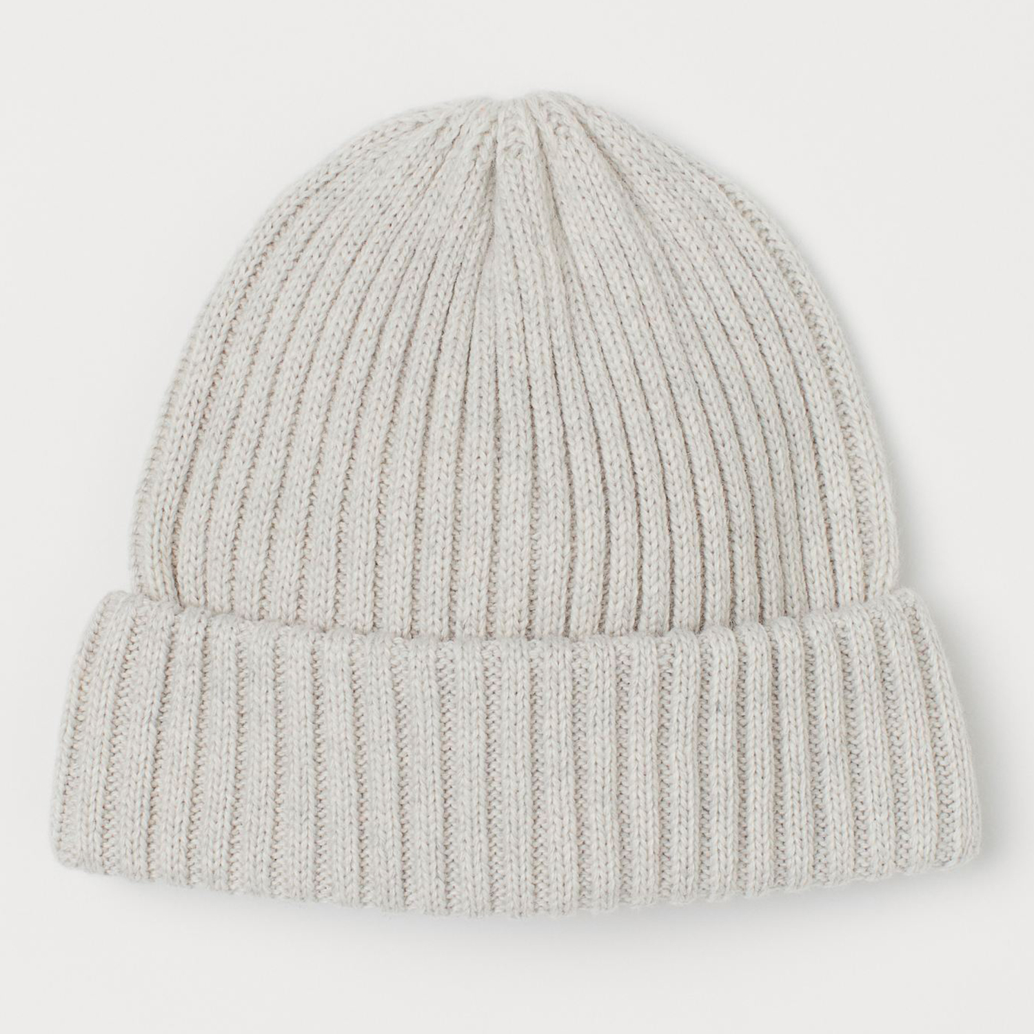 

Шапка H&M 7427420wtr One Size Светло-серая