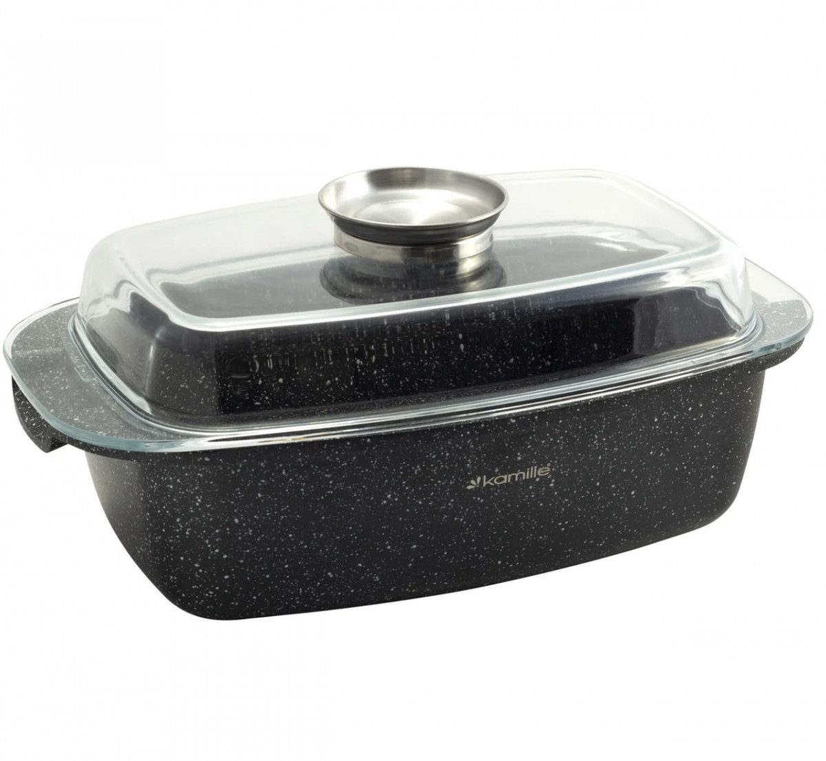 

Гусятница с крышкой Kamille KM-4433 5,5 л