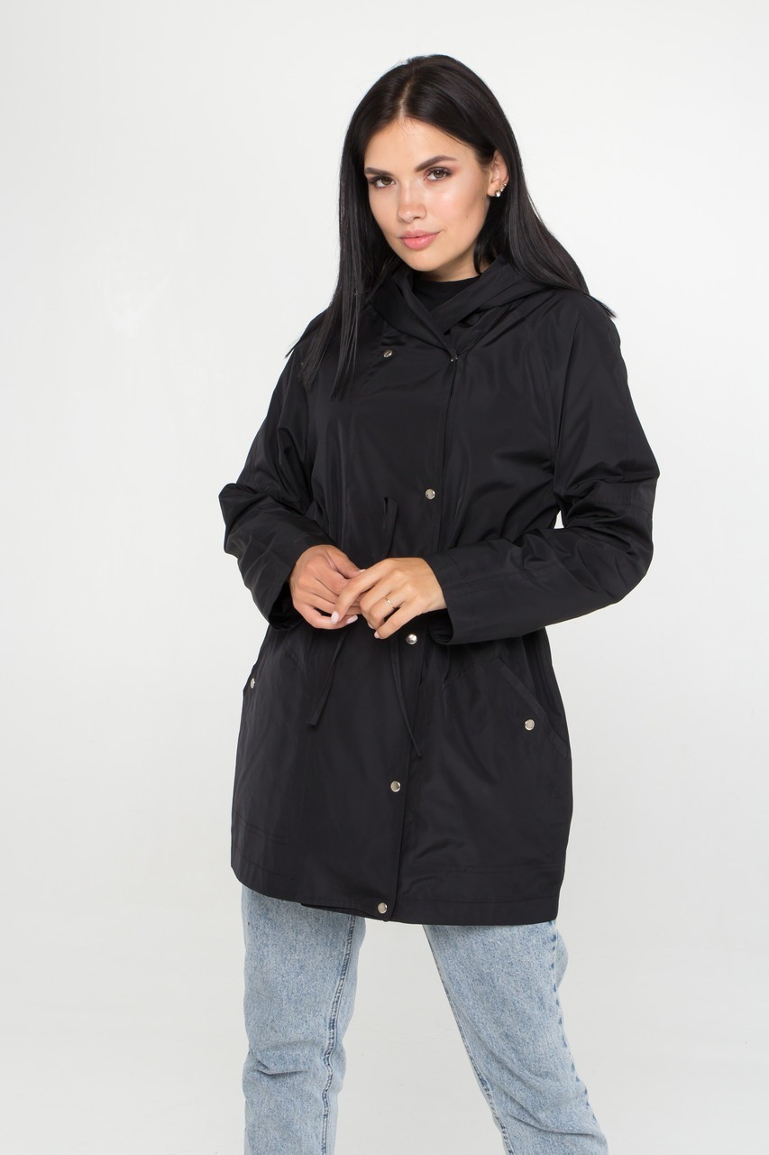 

Женская парка М00106-BLK XXL черная