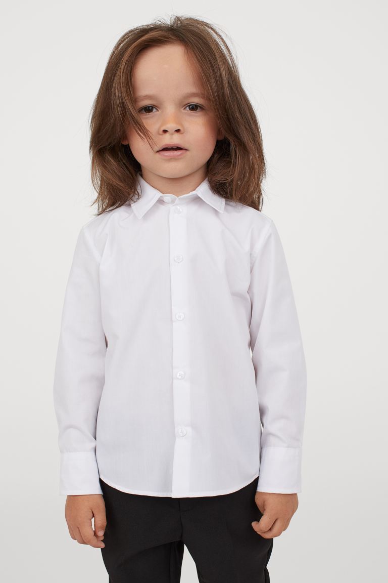 

Сорочка класична біла H&M 128 Білий