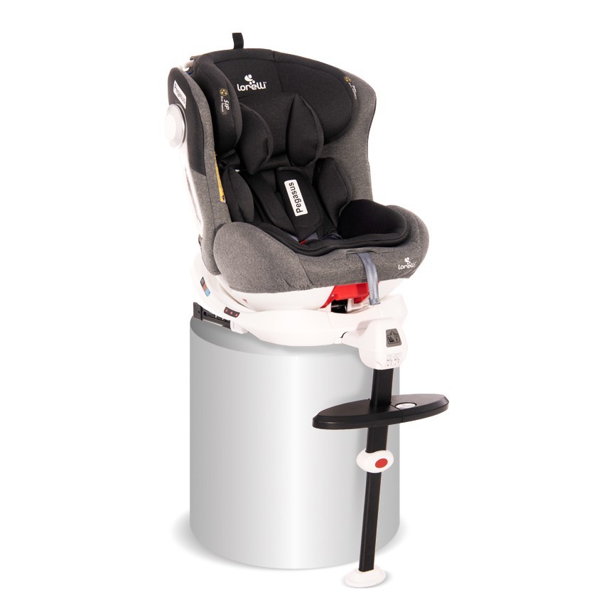 

Автокресло Lorelli Pegasus + sps + Isofix (0-36 кг) Светло-серое