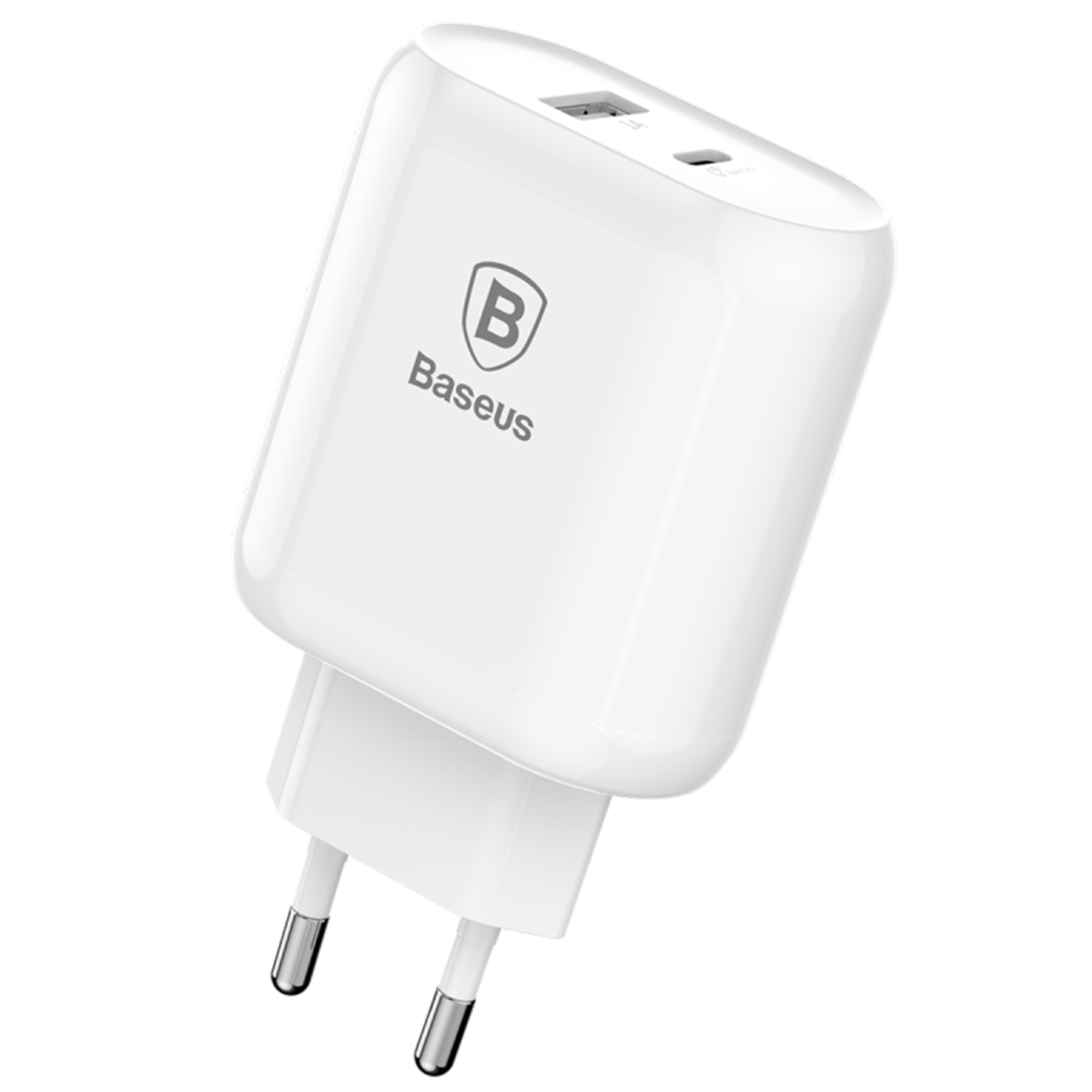 

Сетевое зарядное устройство BASEUS Bojure Series 1USB/1PD/3A/QC3.0/28W White