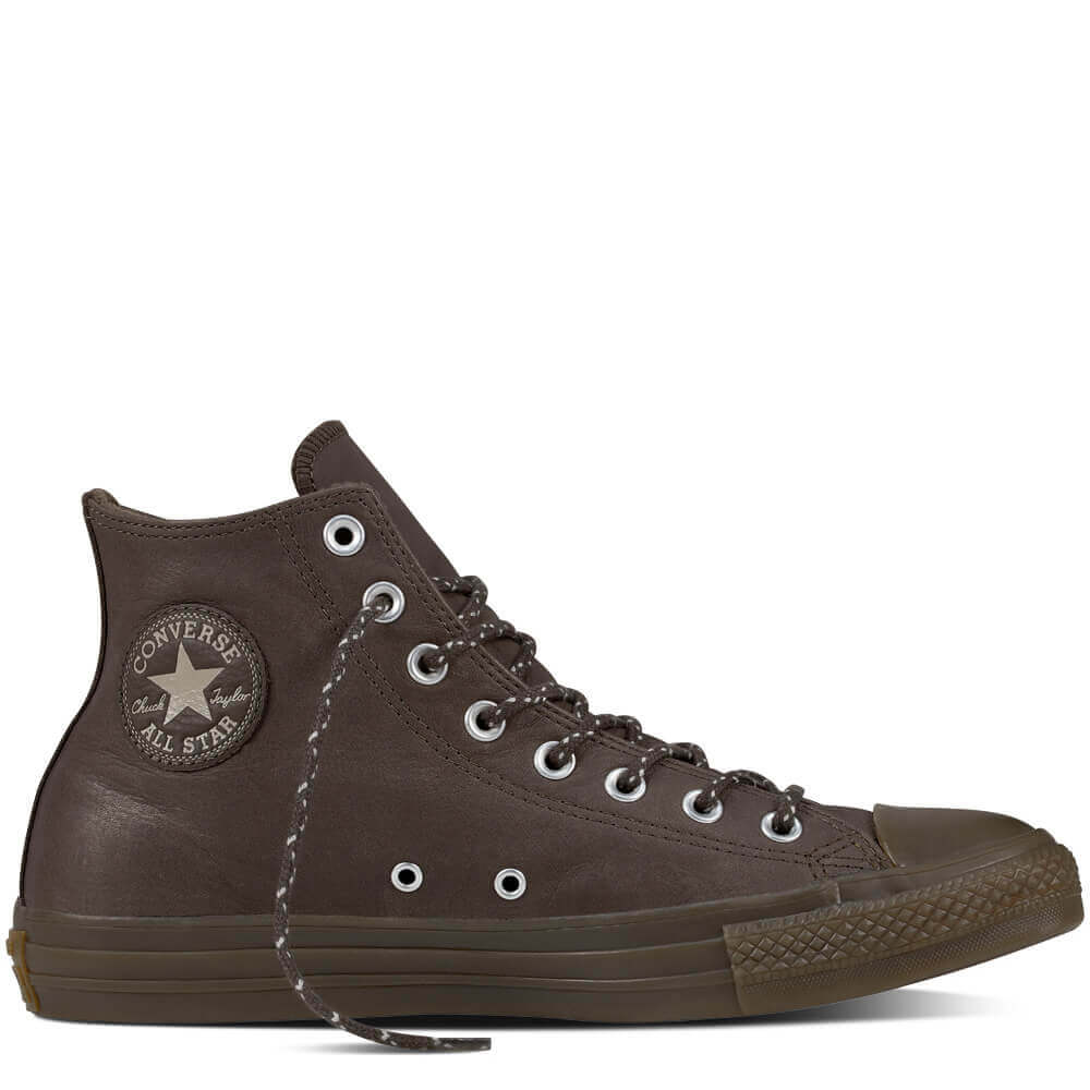 

Кеды Converse Кожаные Коричневые Женские Конверсы 157513C Размер 37.5