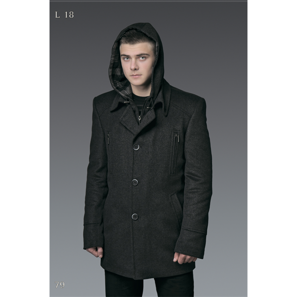 

Пальто с капюшоном West-Fashion L-18 50/182