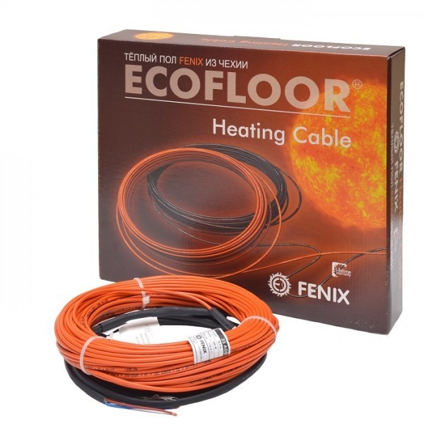 

Теплый пол Fenix Ecofloor 15м2 2200 W электрический кабельный
