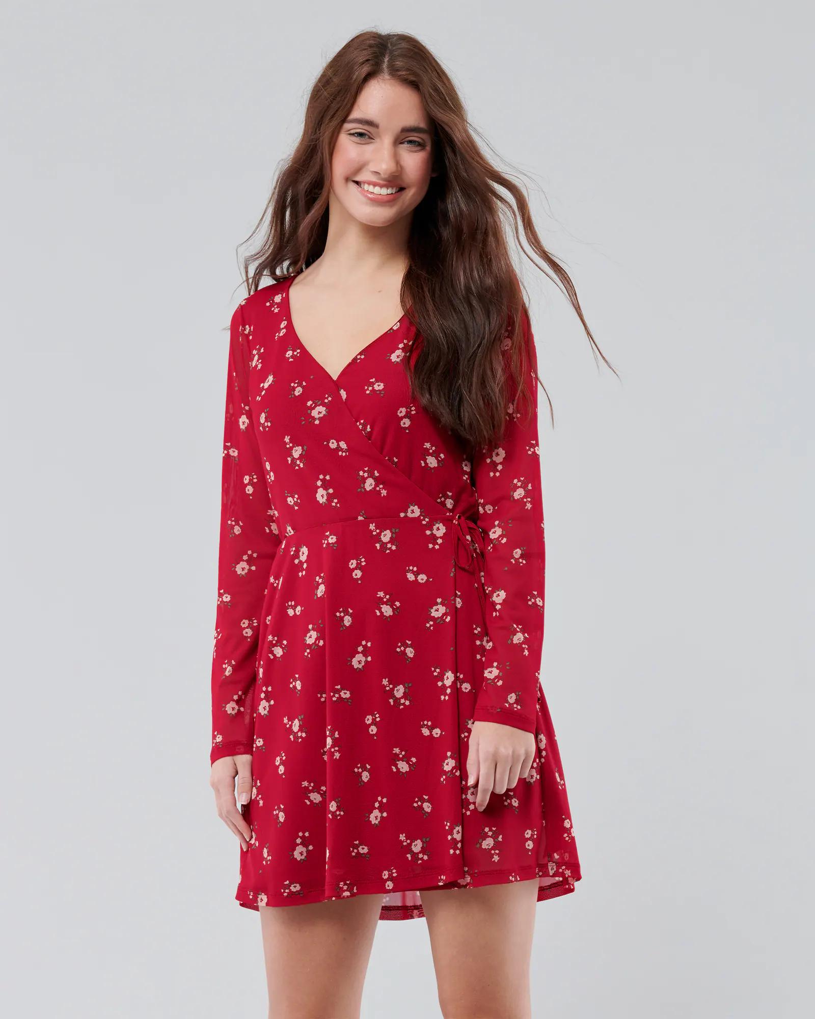 

Платье женское - платье Hollister HC8622W  Красный, Платье женское - платье Hollister HC8622W XS Красный