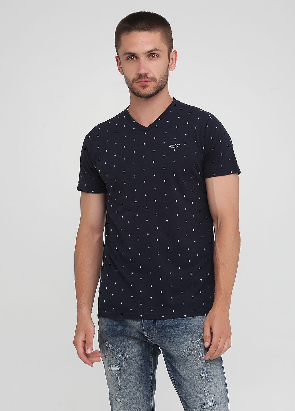 

Футболка Hollister HC8570M M Синий