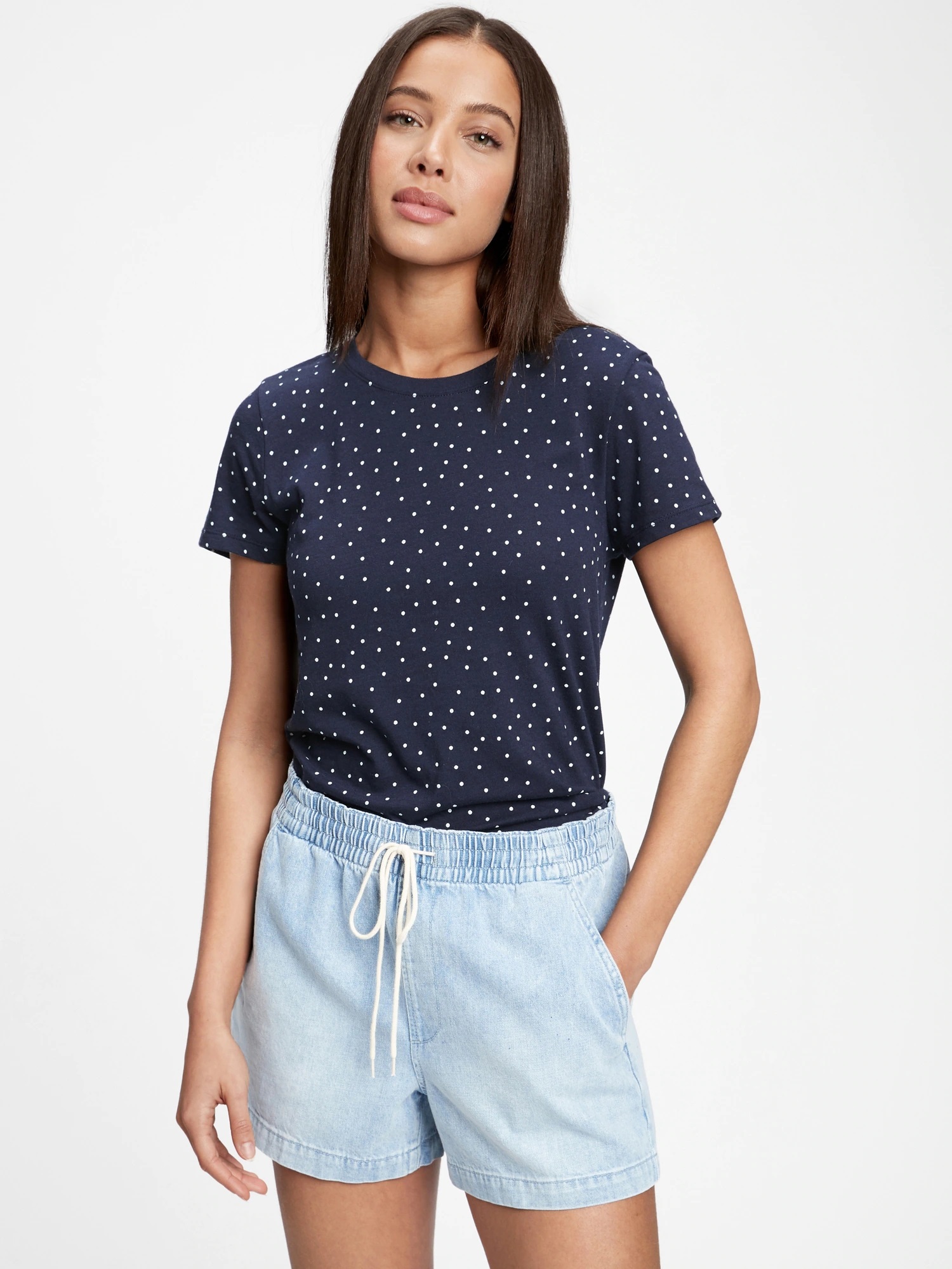 

Футболка GAP GA0770W  Синий, Футболка GAP GA0770W S Синий