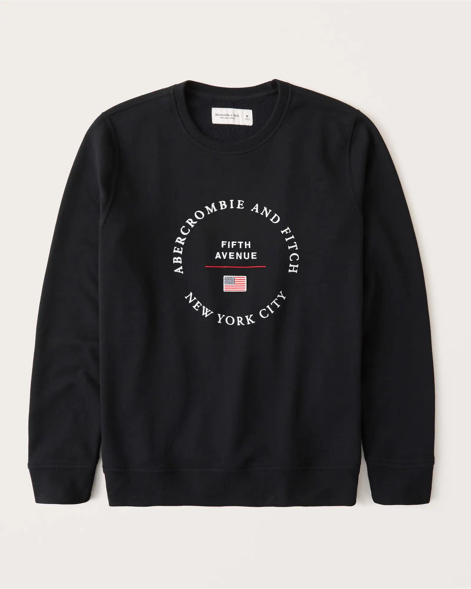 

Свитшот мужской - свитшот Abercrombie & Fitch AF8915M  Черный, Свитшот мужской - свитшот Abercrombie & Fitch AF8915M S Черный