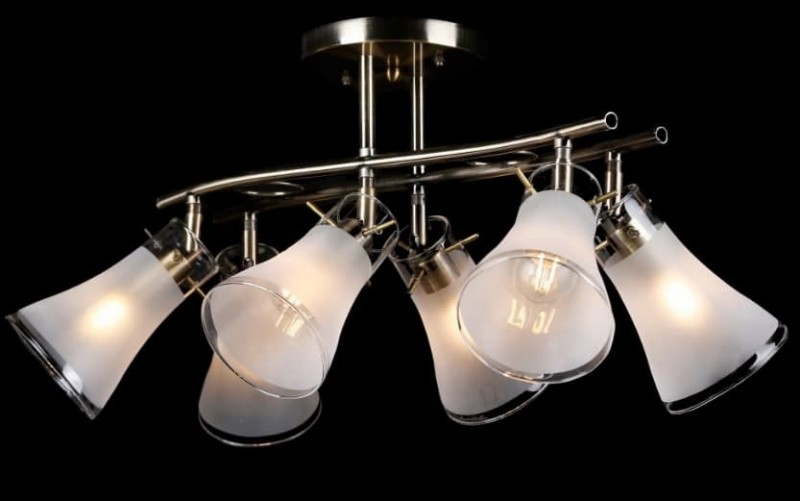

Люстра с плафонами Ray L4003/6 (AB) (AN002333)