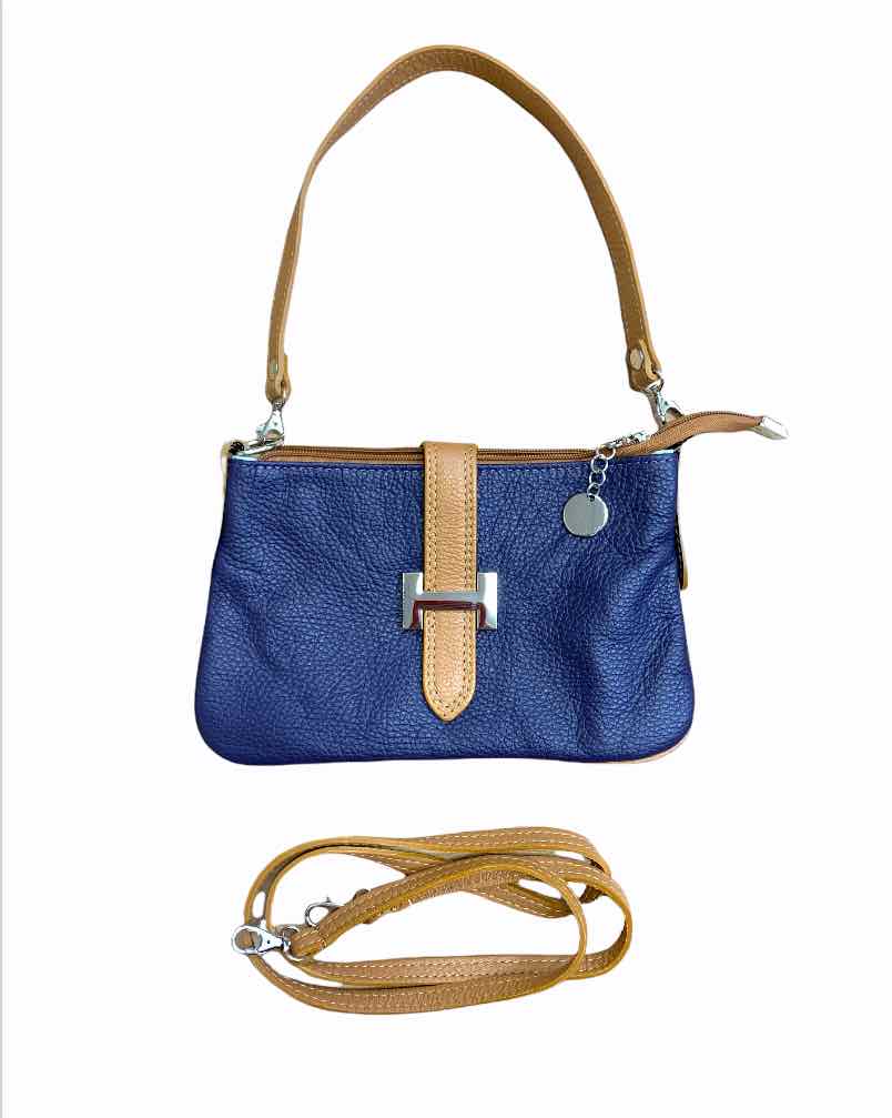

Клатч Italian Bags 3361_d_blue_cuoio Кожаный Синий