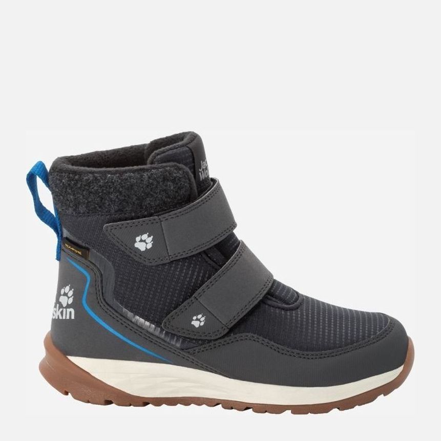 

Ботинки Jack Wolfskin Polar Bear Texapore Mid Vc K 4036162-6354 28 (10UK) Темно-Серый/Синий