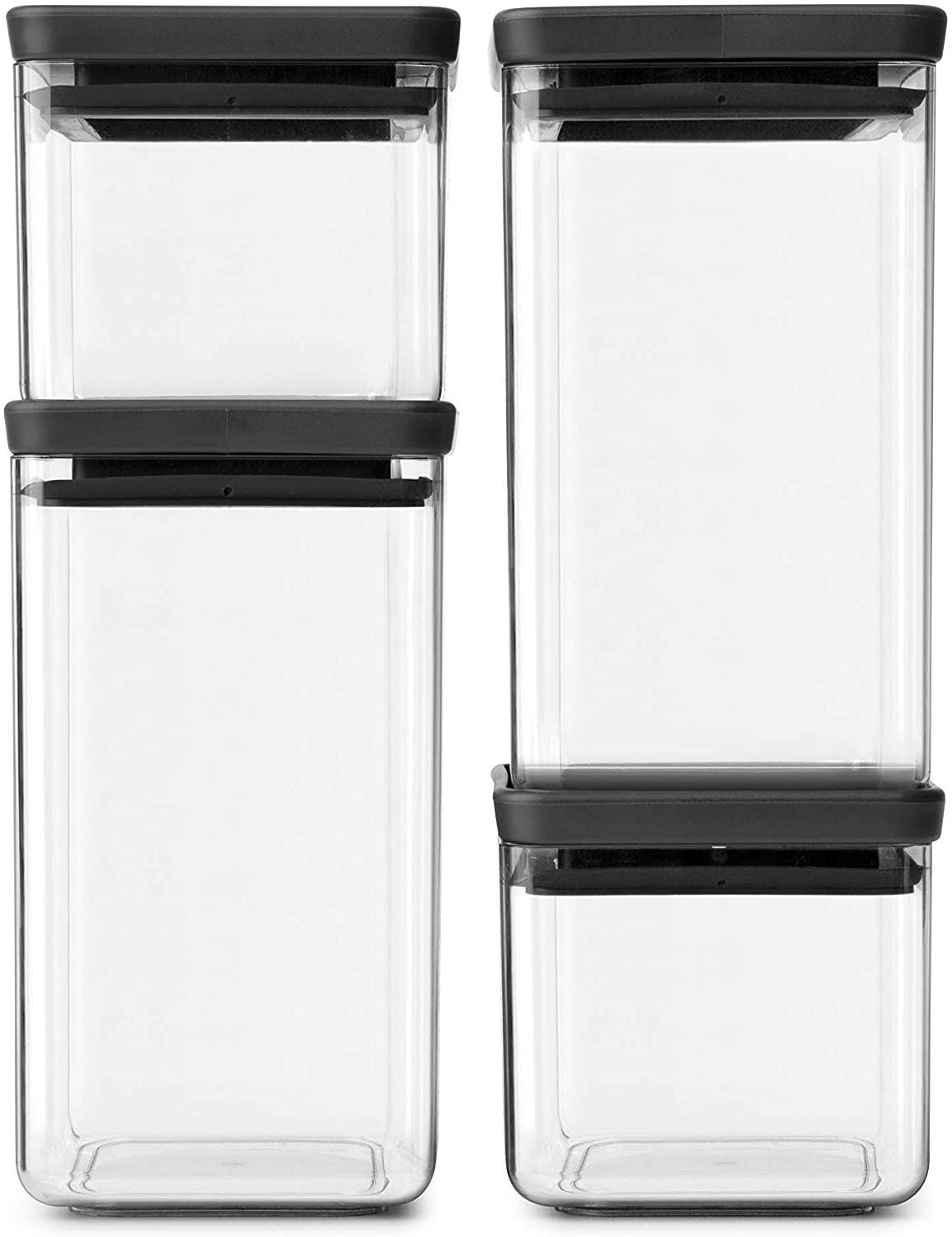 

Набор емкостей для хранения 2х0,7 л, 2х1,6 л, 4 шт Brabantia 122422 Tasty+
