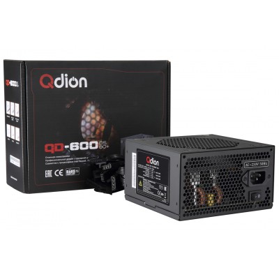 

Блок питания Qdion 600W (QD-600DS 80+)