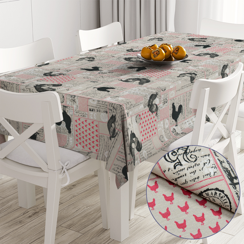 

Скатерть с акриловой пропиткой Time Textile Seurat Бежевый TT170029 100x140
