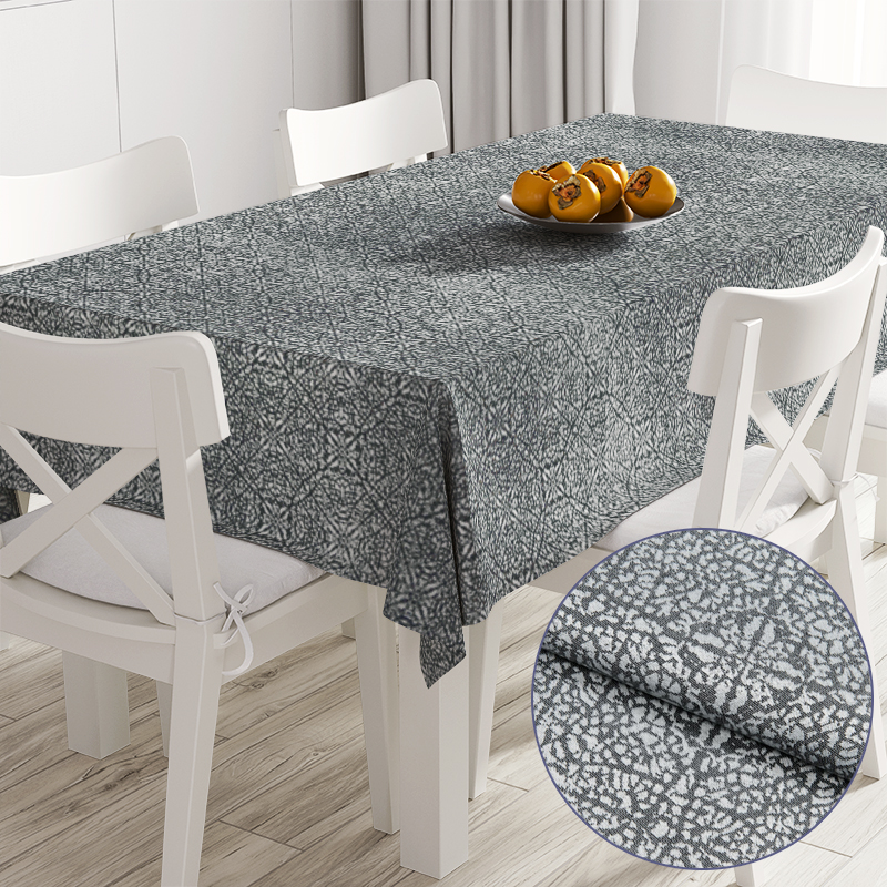 

Скатерть с акриловым покрытием Time Textile ARP Schwarz Серый TT170056 140x180