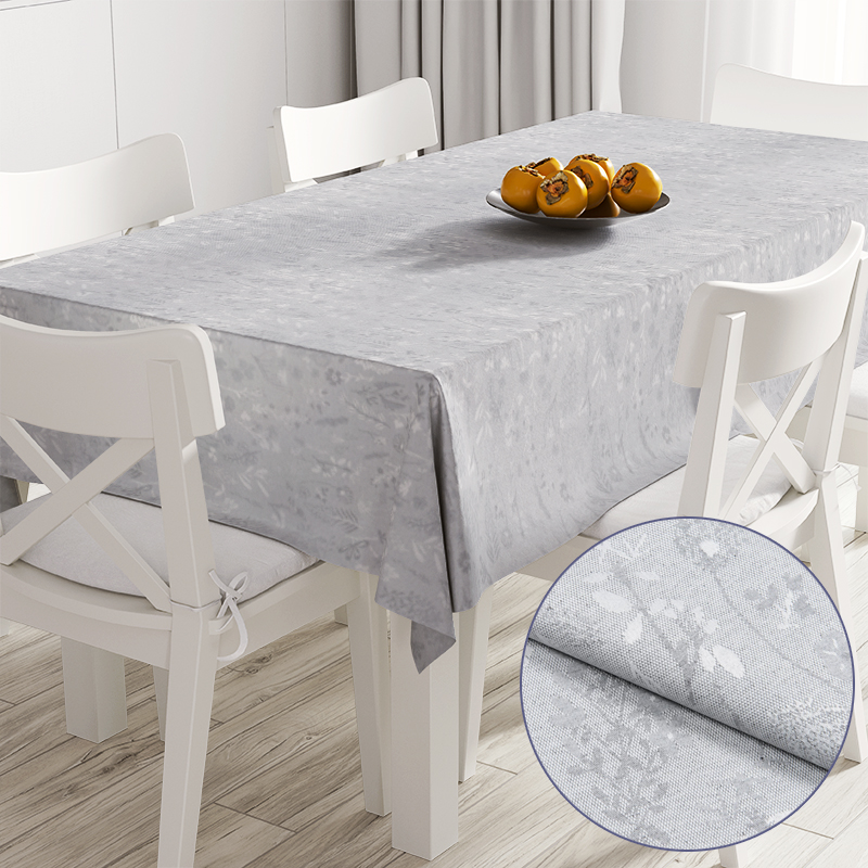 

Скатерть с акриловым покрытием Time Textile Lorrain Серый TT170060 140x220