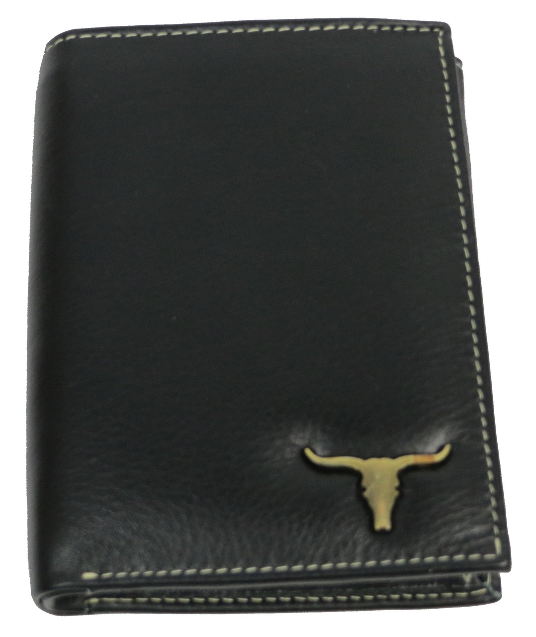 

Кожаное портмоне мужское Always Wild 10х13х2,5 см Черный