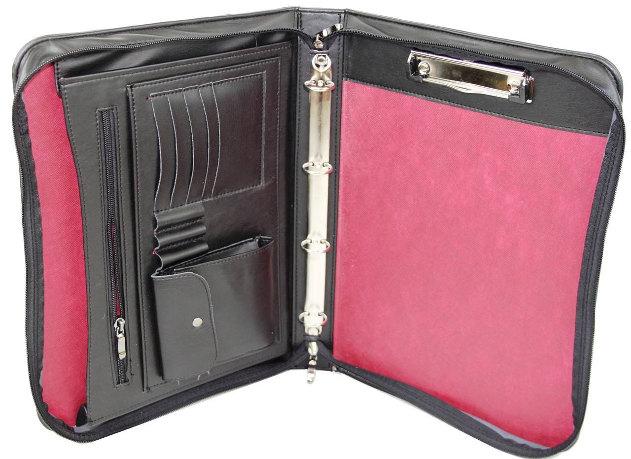 

Деловая папка мужская Portfolio 27х37,5х8 см (acs0017866) Черный
