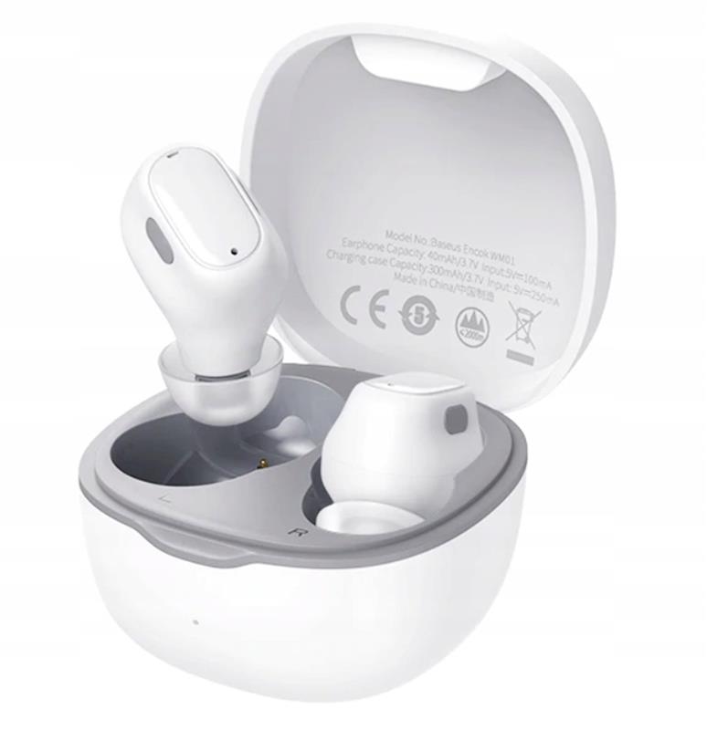 

Bluetooth наушники Baseus Encok TWS WM01 White