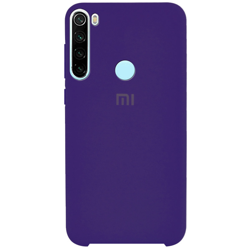 

Чехол Silicone Case Epik для Xiaomi Redmi Note 8 Фиолетовый/Purple