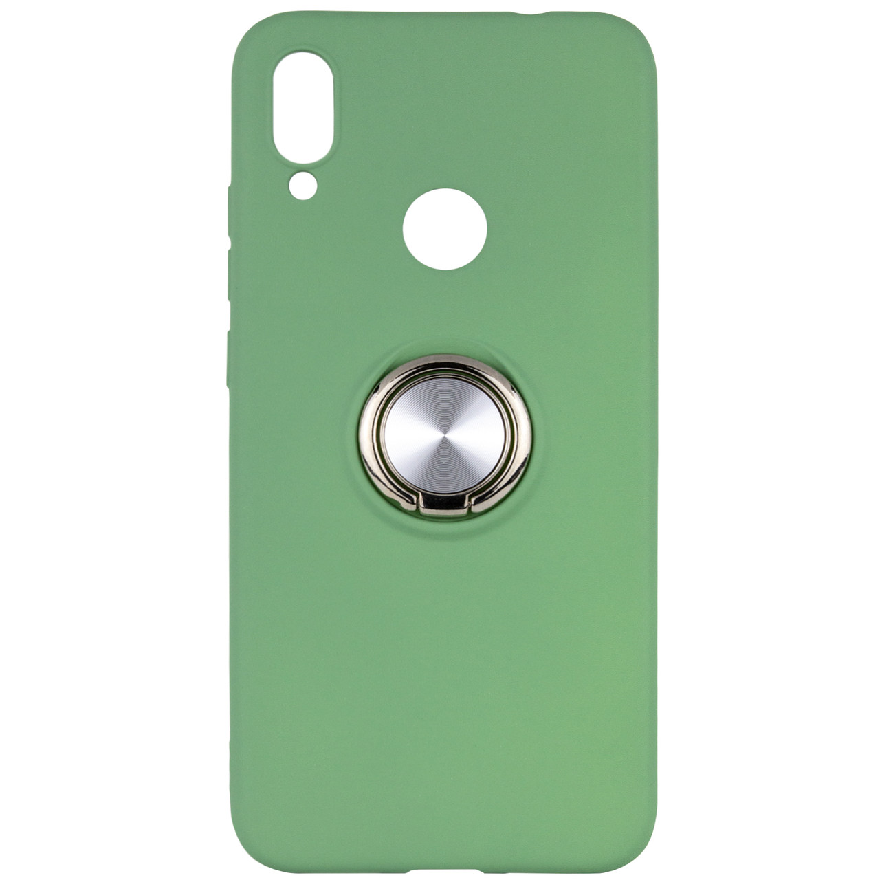 

TPU чехол Epik Summer ColorRing под магнитный держатель для Xiaomi Redmi Note 7 /Note 7 Pro/Note 7s Салатовый