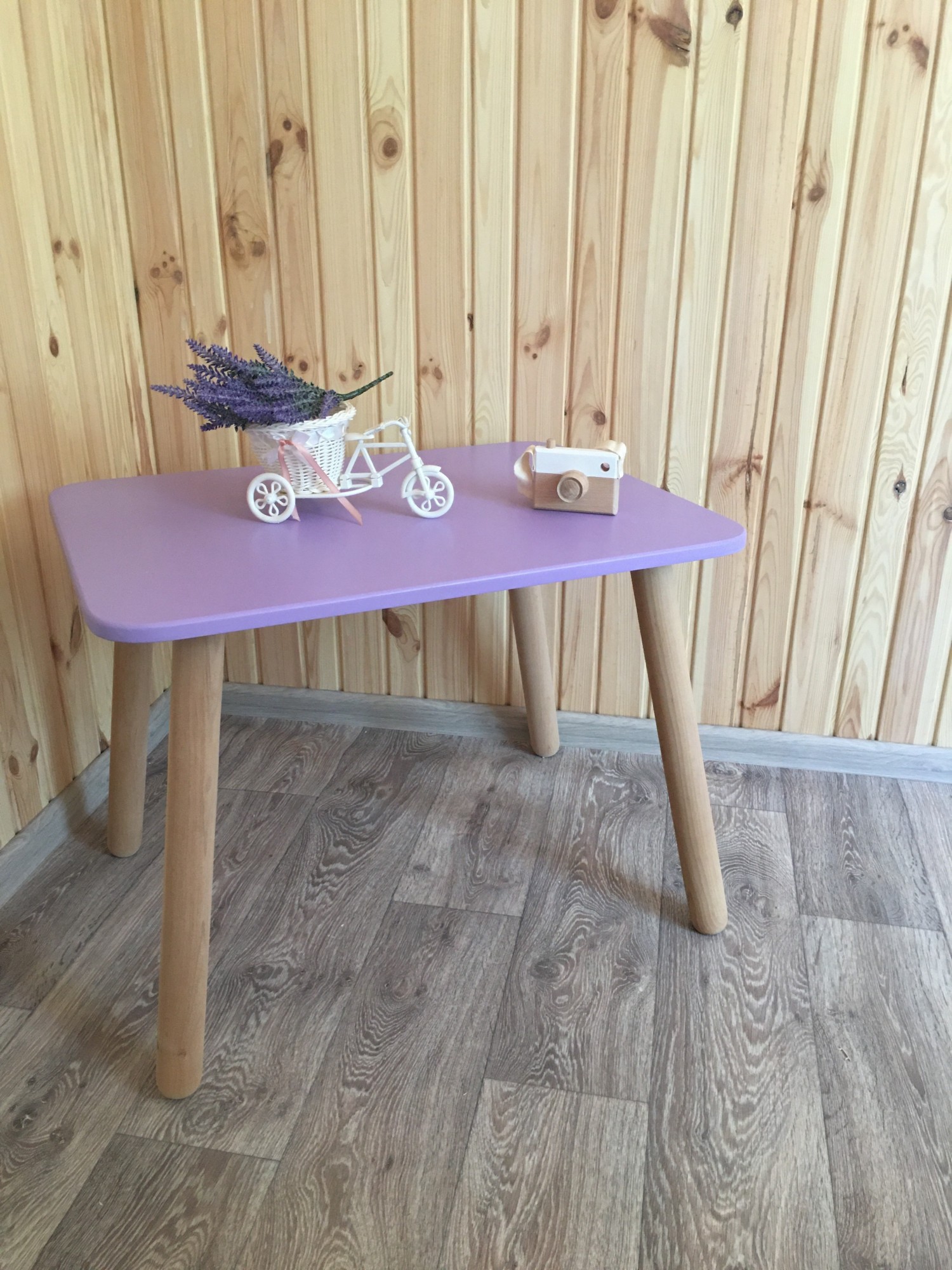 

Детский прямоугольный стол KidsBunkBed цвет фиолетовый