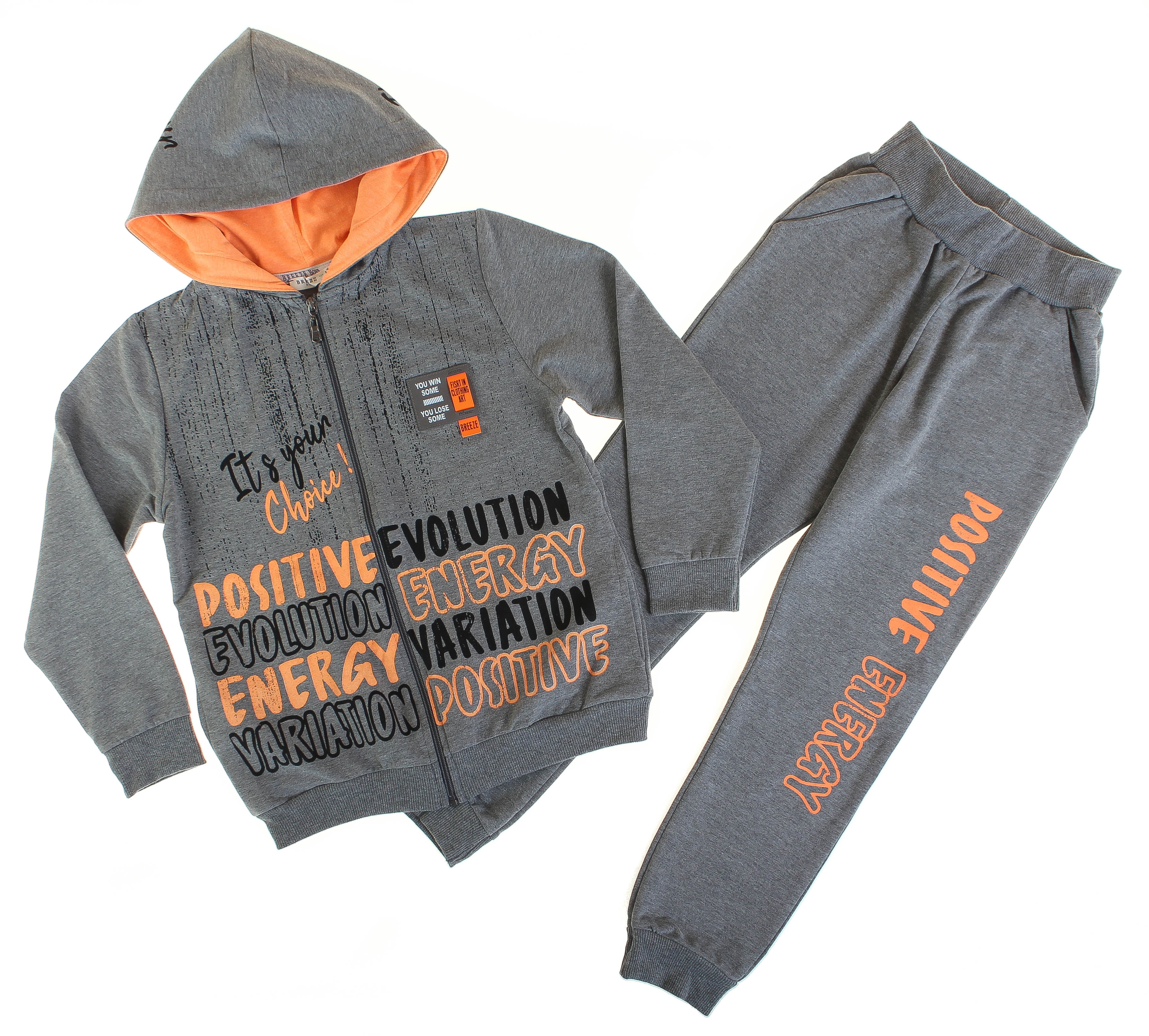 

Костюм Спортивный Breeze Темно-серый 146 см 16466