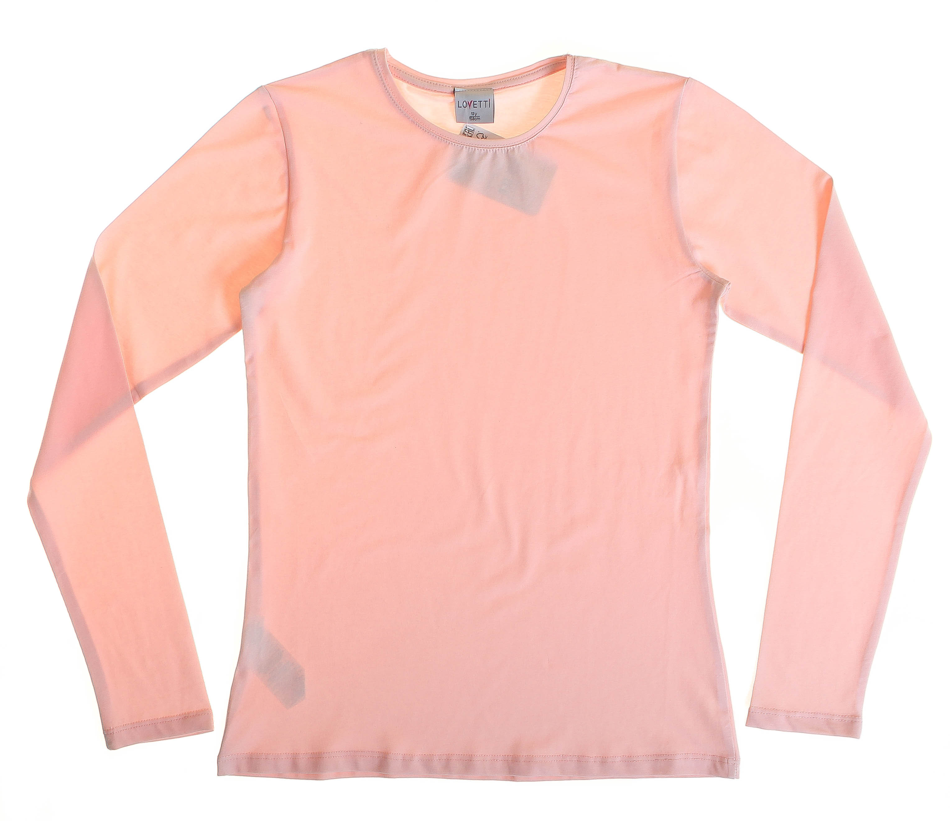 

Футболка с длинным рукавом Lovetti Персиковый 176 см 1007