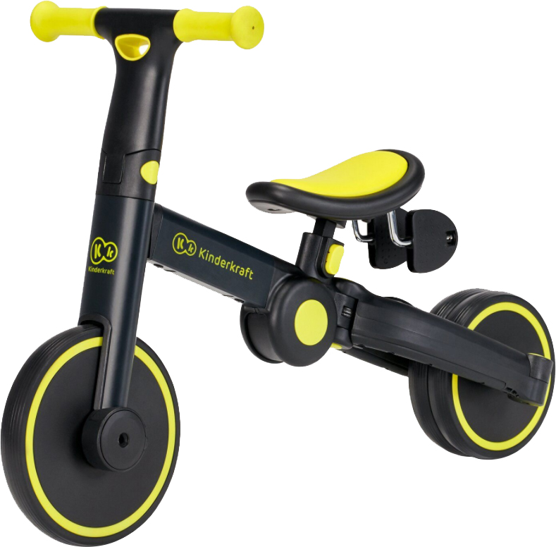 

Трехколесный велосипед 3 в 1 Kinderkraft 4TRIKE Black Volt (KR4TRI00BLK0000) (5902533916023)