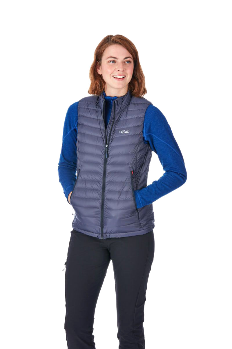 

Жилет Rab Microlight Down Vest Women's 10 Темно-Синий
