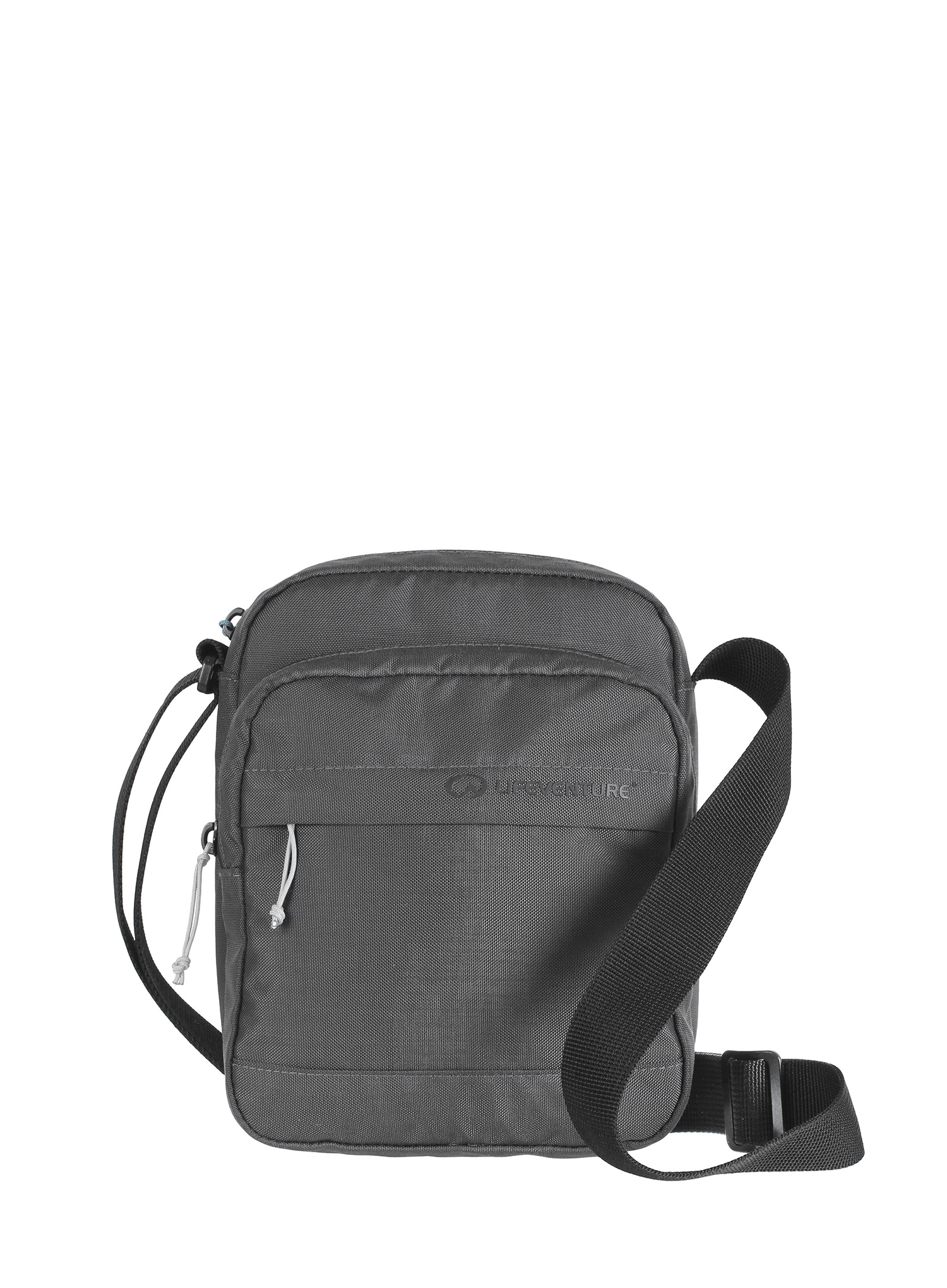 

Сумка Lifeventure Recycled RFID Shoulder Bag Темно-Серый