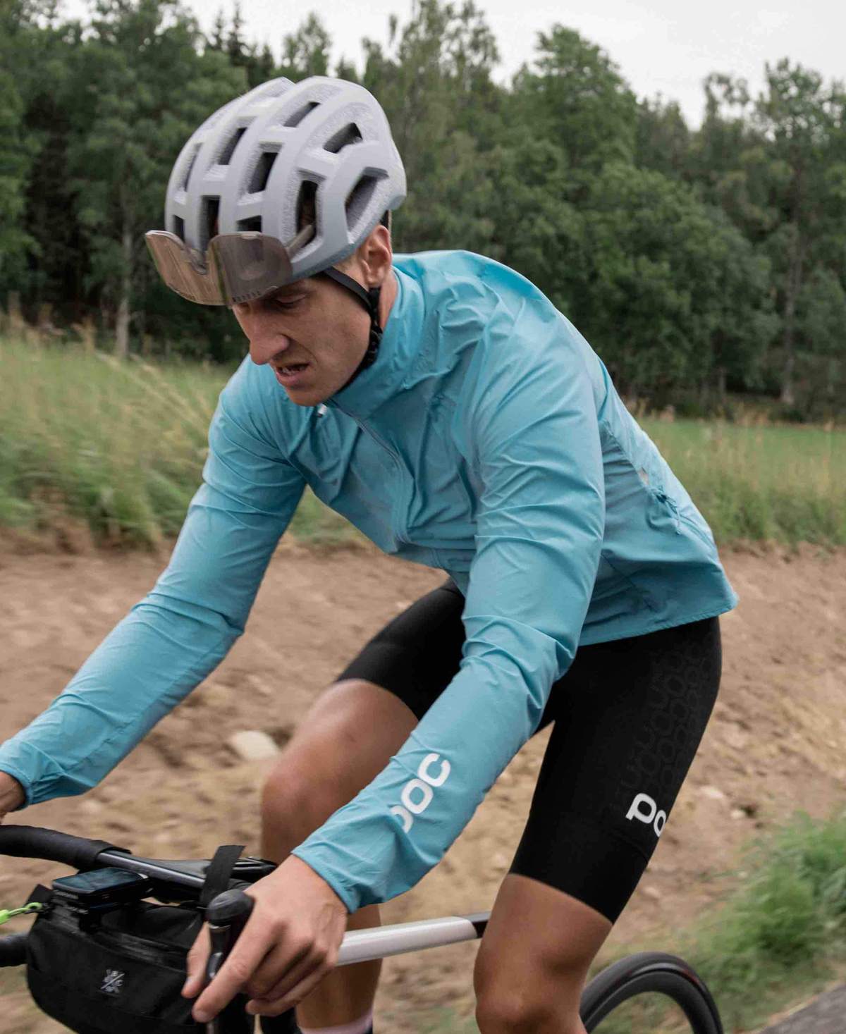 

Велокуртка POC Pure-Lite Splash Jacket S Голубой