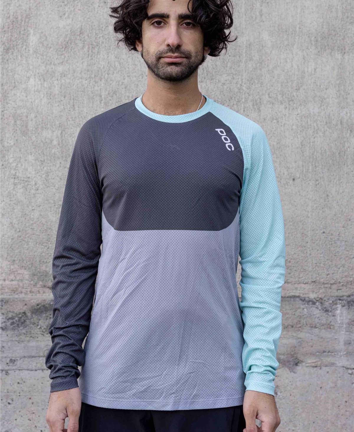 

Велоджерси POC MTB Pure LS Jersey M Серый-Голубой