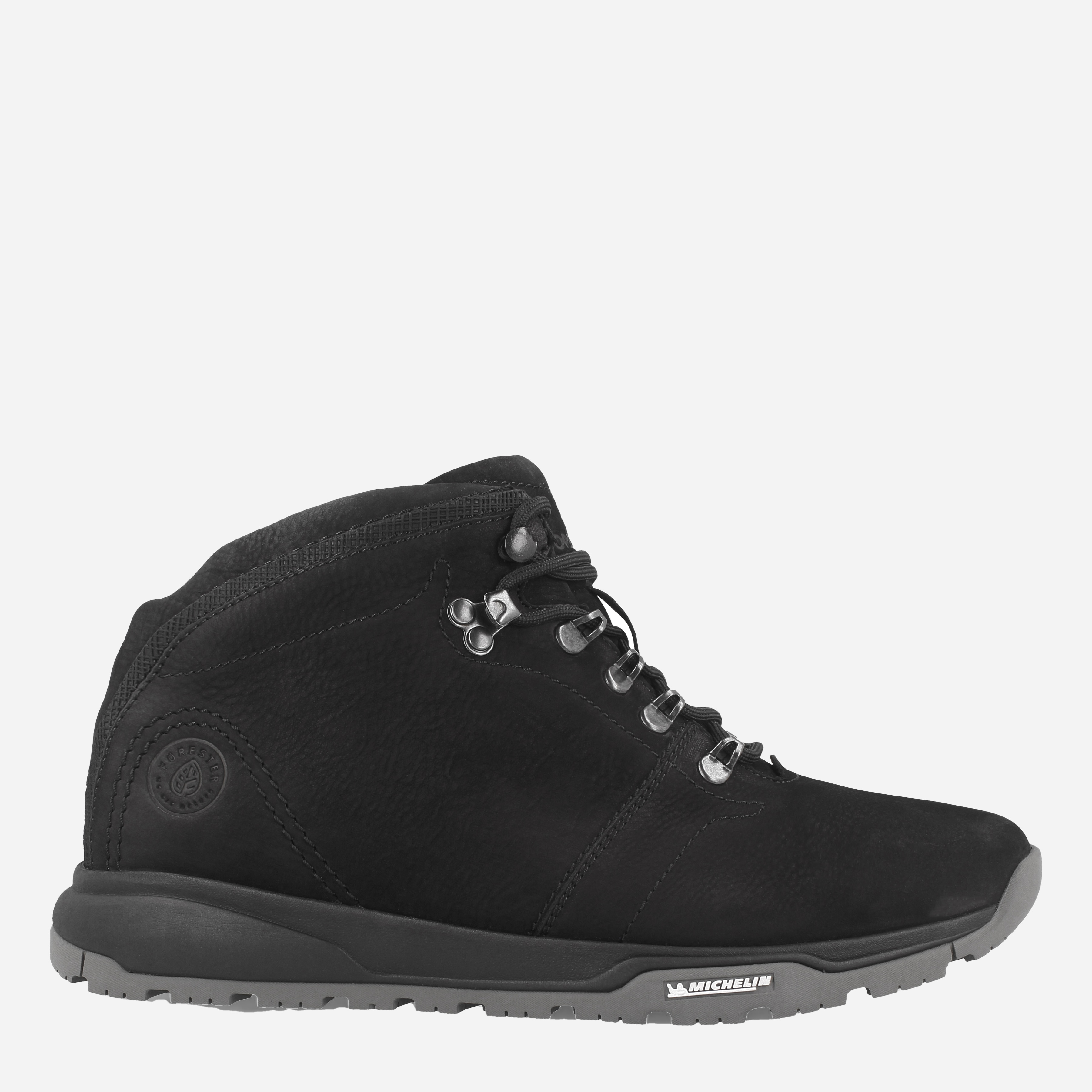 Акція на Чоловічі зимові черевики Forester Michelin sole M8908-02 44 29 см Чорні від Rozetka