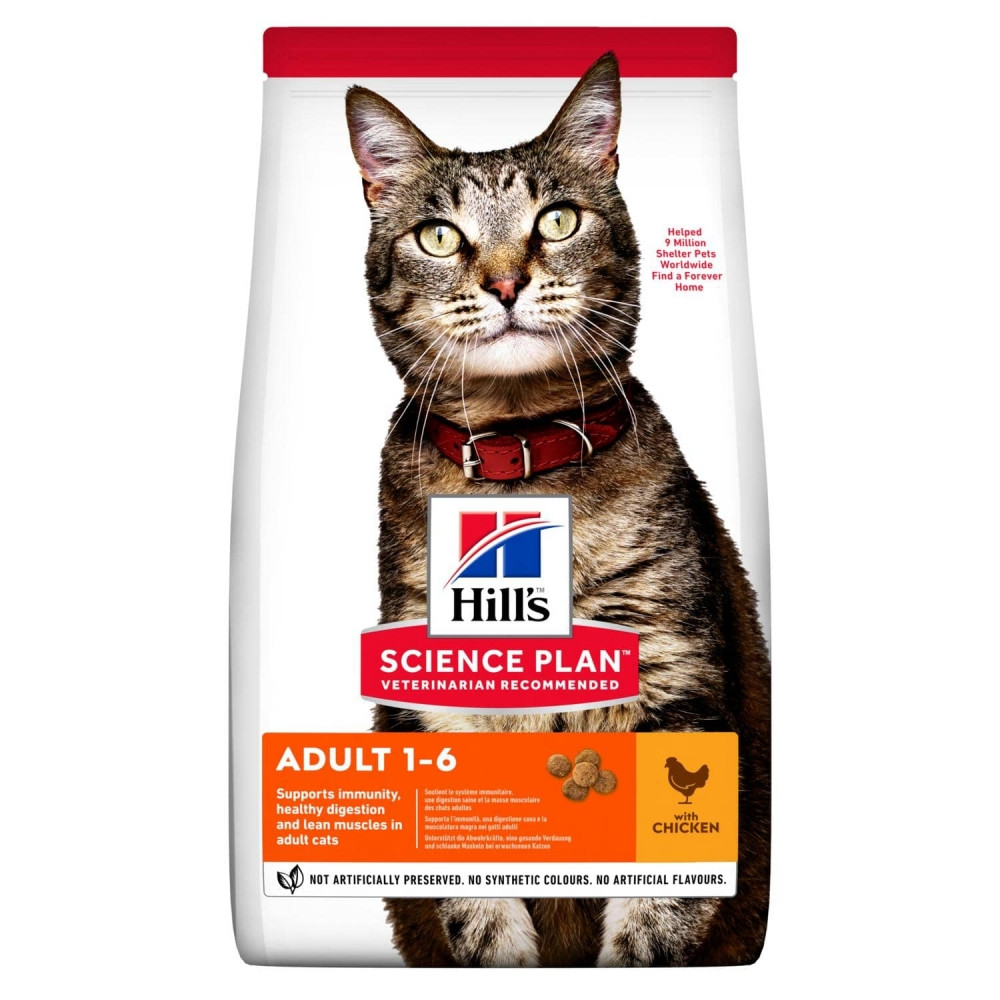 

Hills (Хиллс) SP Feline Adult Chicken с курицей - Сухой корм для кошек 3 кг