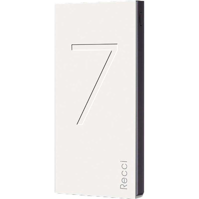 

Внешний аккумулятор 7000 mAh Faith RS-7000 white Recci CC200053