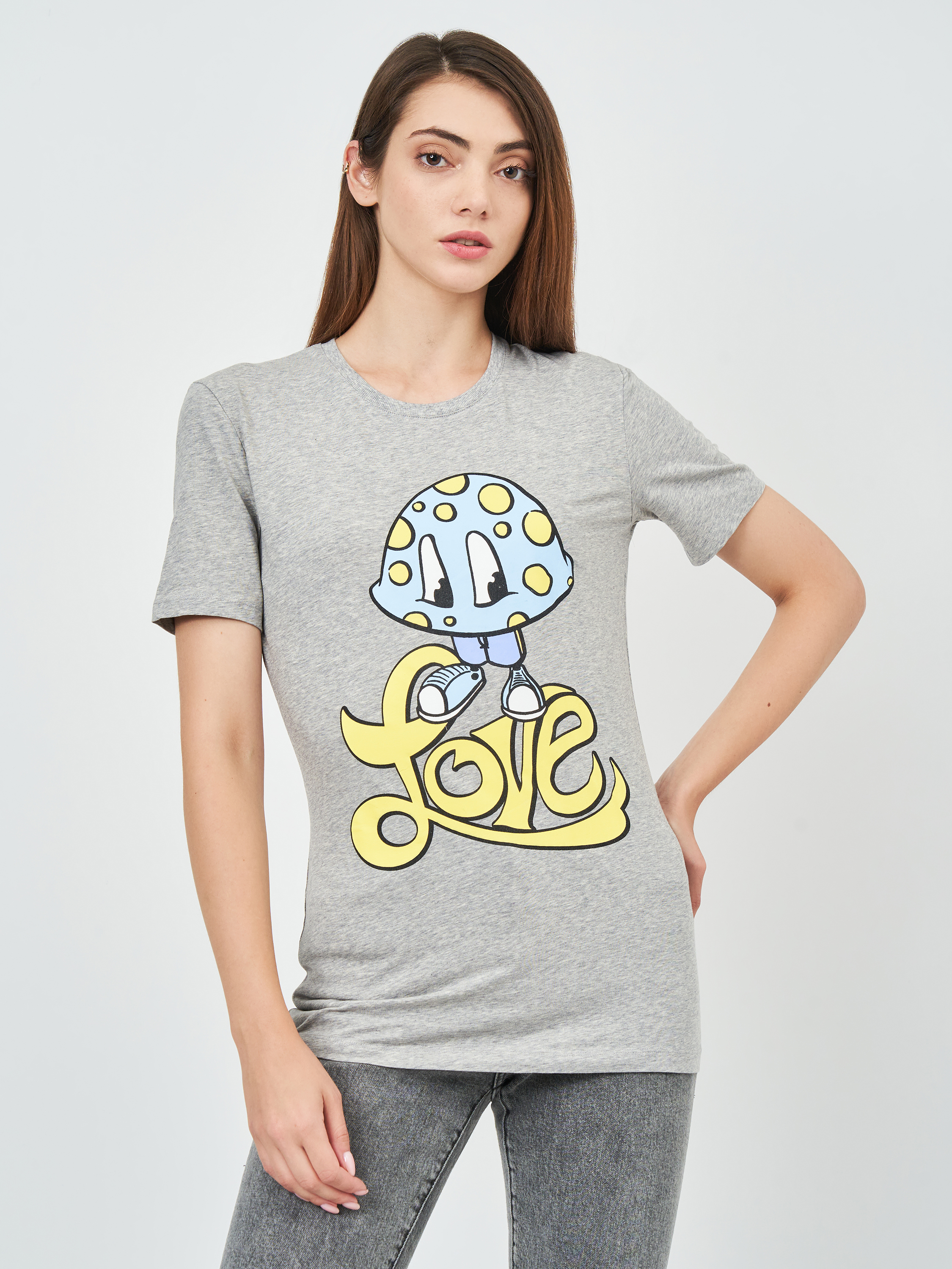 

Футболка Love Moschino 7354.40 40 () Серая, Футболка Love Moschino 7354.40 40 (L) Серая
