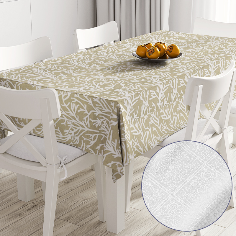 

Скатерть Time Textile Arena Mencler Beige Бежевый TT136724 100x140