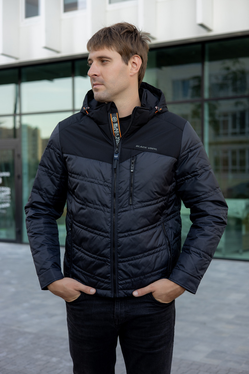 

Мужская куртка Black Vinyl ТС21-1806 Черный, Мужская куртка Black Vinyl ТС21-1806 Черный, 54