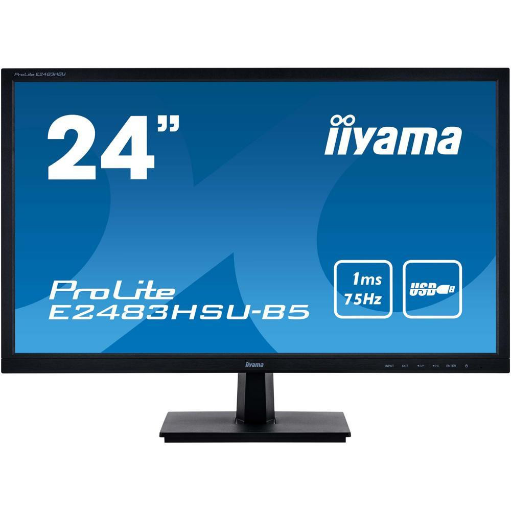 

Монитор iiyama 24" E2483HSU-B5