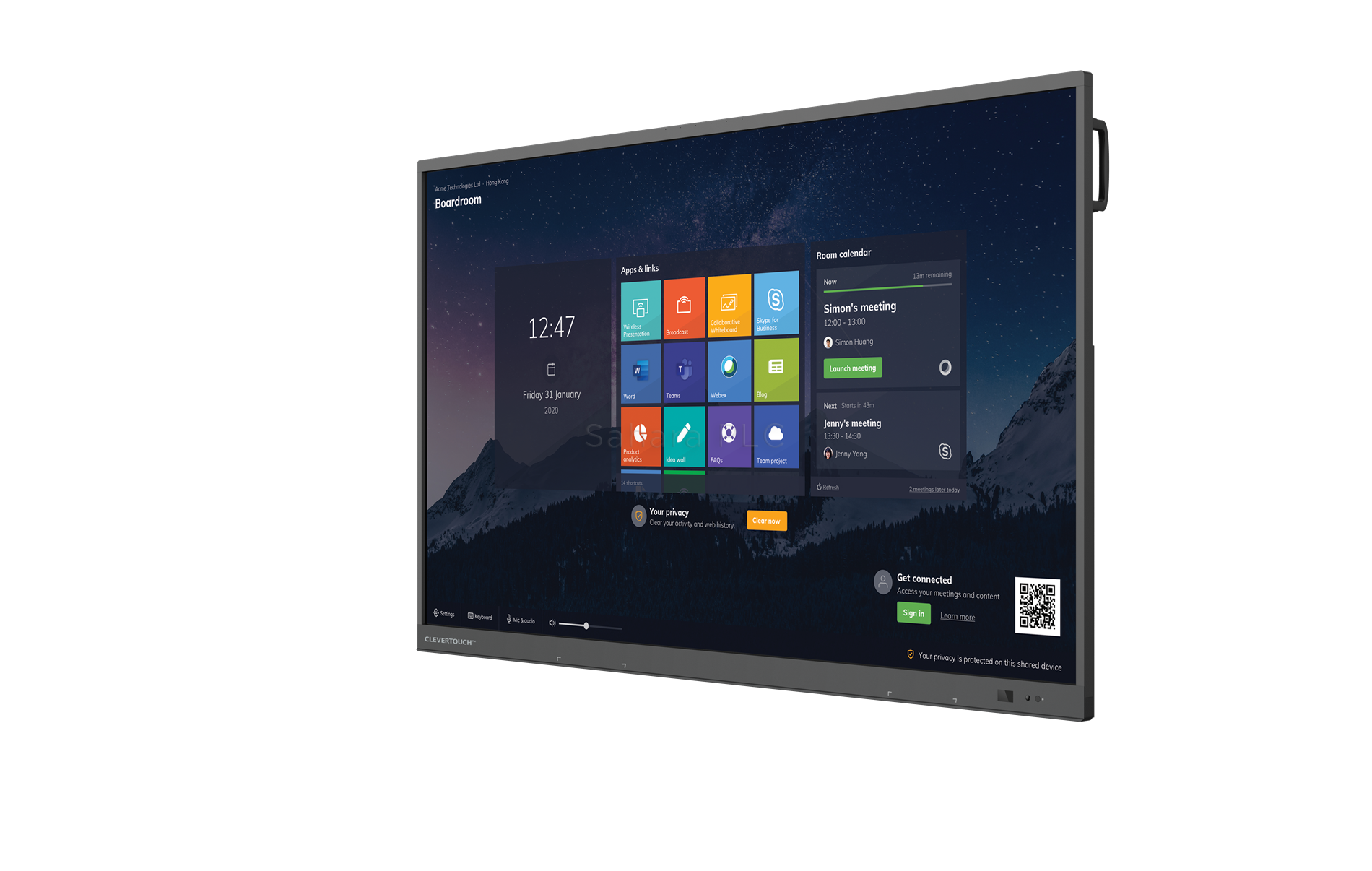 

Монитор Clevertouch UX PRO 65" (1541229)