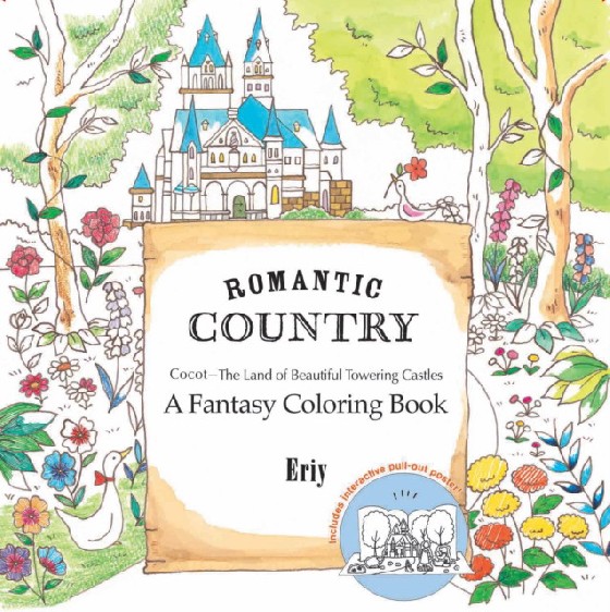 

Romantic Country. A Fantasy Coloring Book