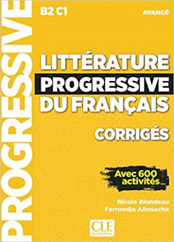 

Litterature Progressive Du Francais Avance Corriges (4291459)