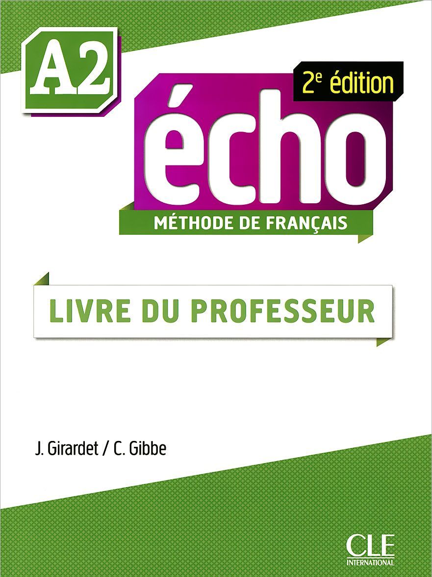 

Echo A2: Methode de Francais