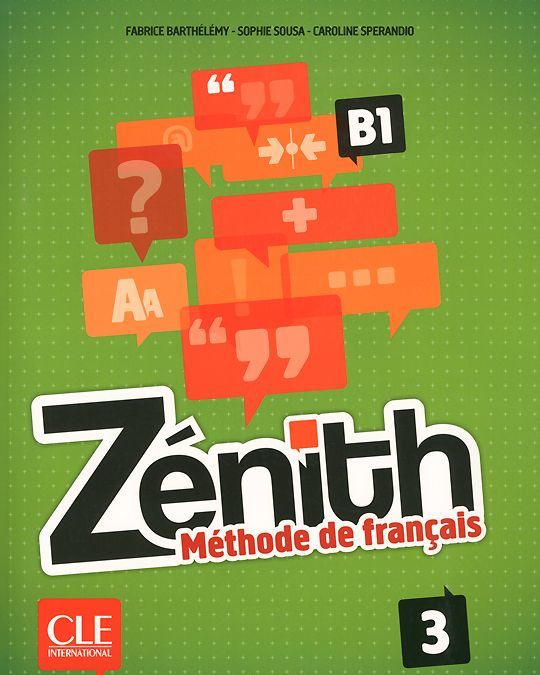 

Zenith: Methode de francais 3: B1 (+ DVD) (973260)