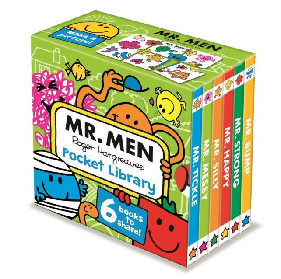 

Mr. Men. Pocket Library (количество томов: 6)
