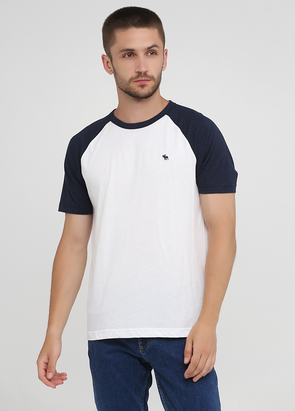 

Белая футболка - мужская футболка Abercrombie & Fitch AF8497M  Белый, Белая футболка - мужская футболка Abercrombie & Fitch AF8497M M Белый