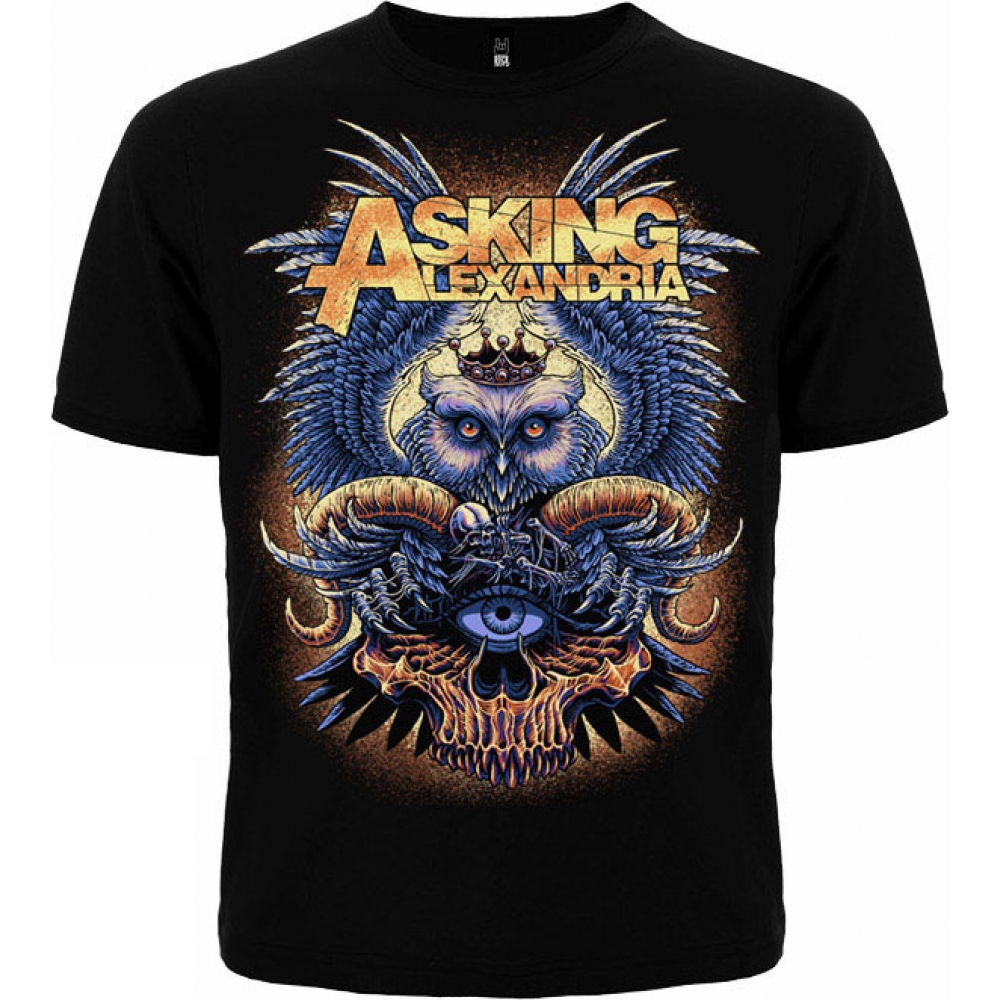 

Футболка Rockway Asking Alexandria (сова) Черный , Размер XXL